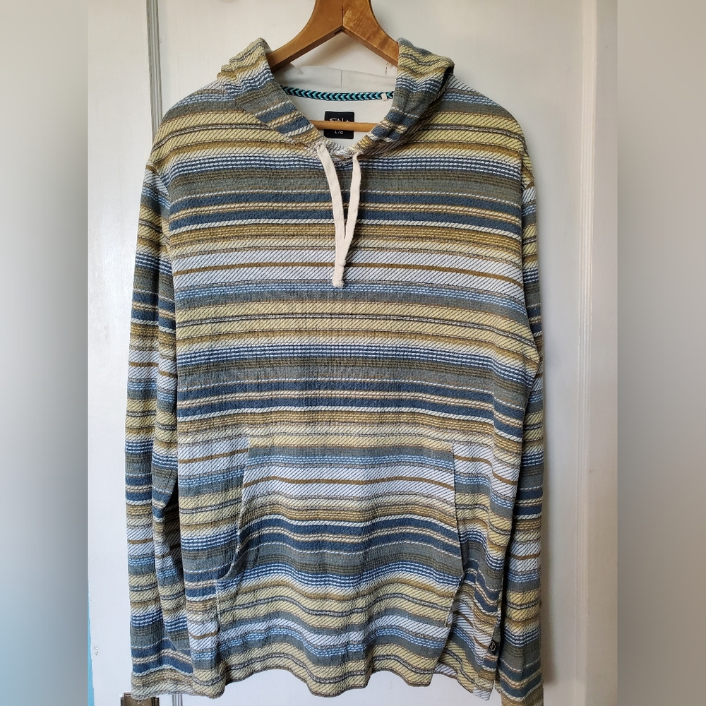 Mens Western Striped Cotton Hoodie 🤠🐎